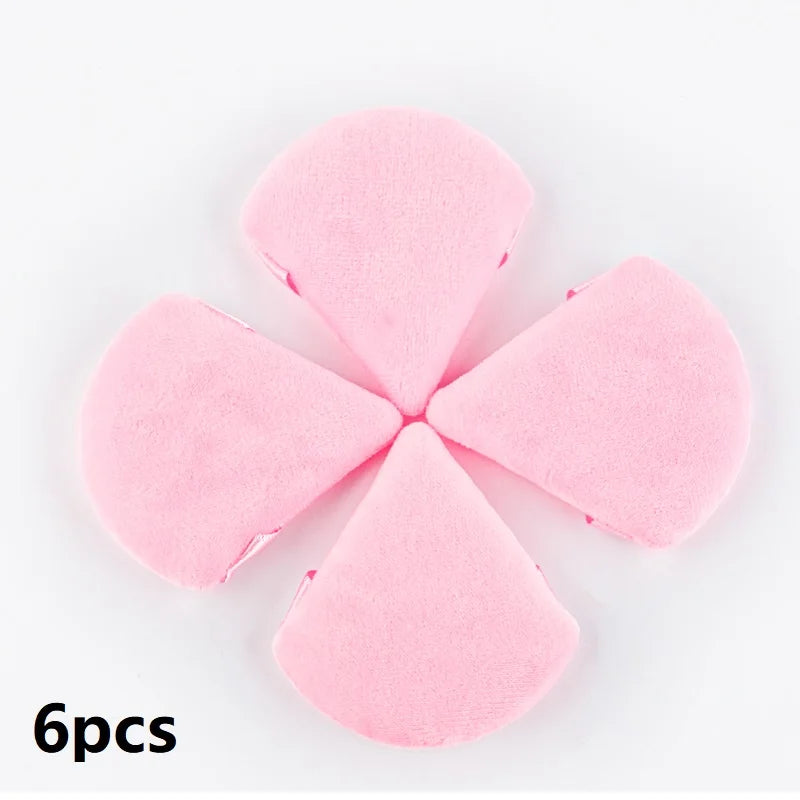 reusable washable triangle velvet powder puff sponge (photo 5 of 10)