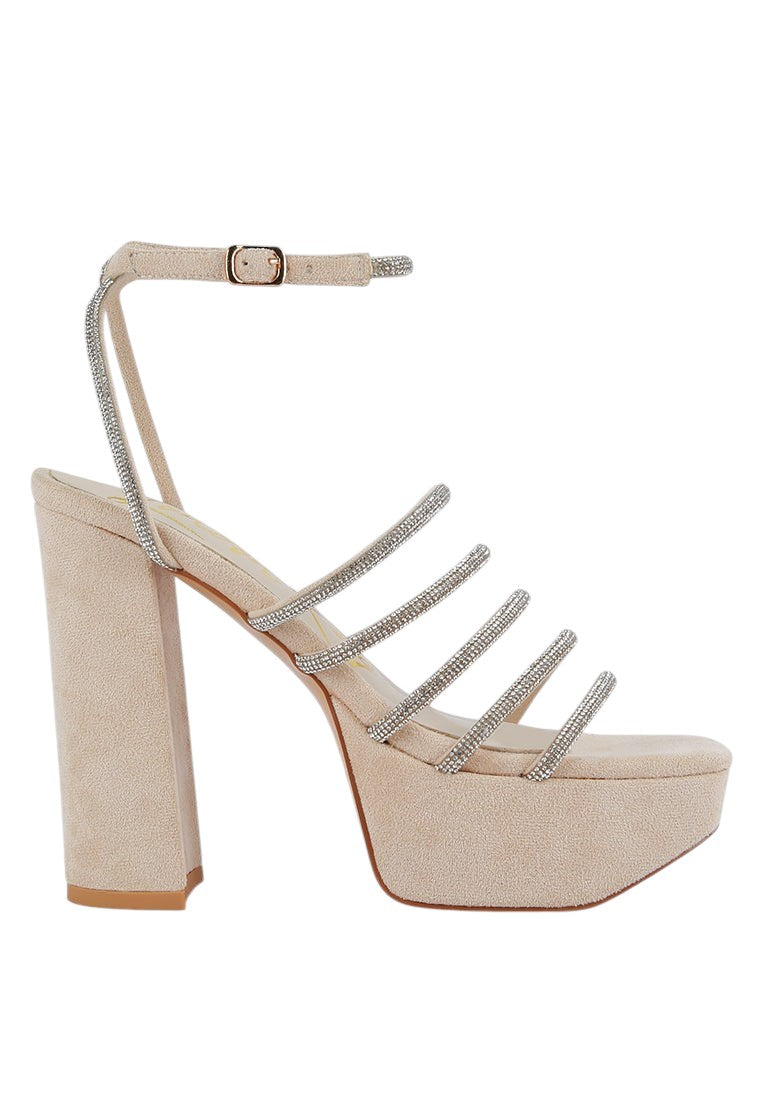 Tricks High Block Heel Sandals