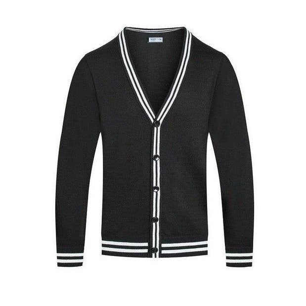 Two Stripe Cardigan - VacationGrabs