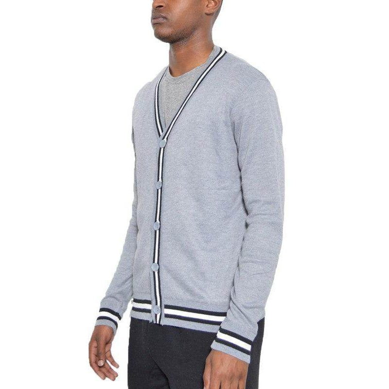 Two Stripe Cardigan - VacationGrabs