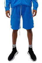 Two Stripe Cargo Pouch Shorts - VacationGrabs