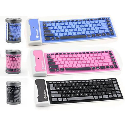 Gadgets Type Out Of A Box With Flexible Silicone Bluetooth Keyboard