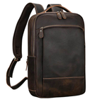 Unique Designer Leather Beetle Style Backpack for Men