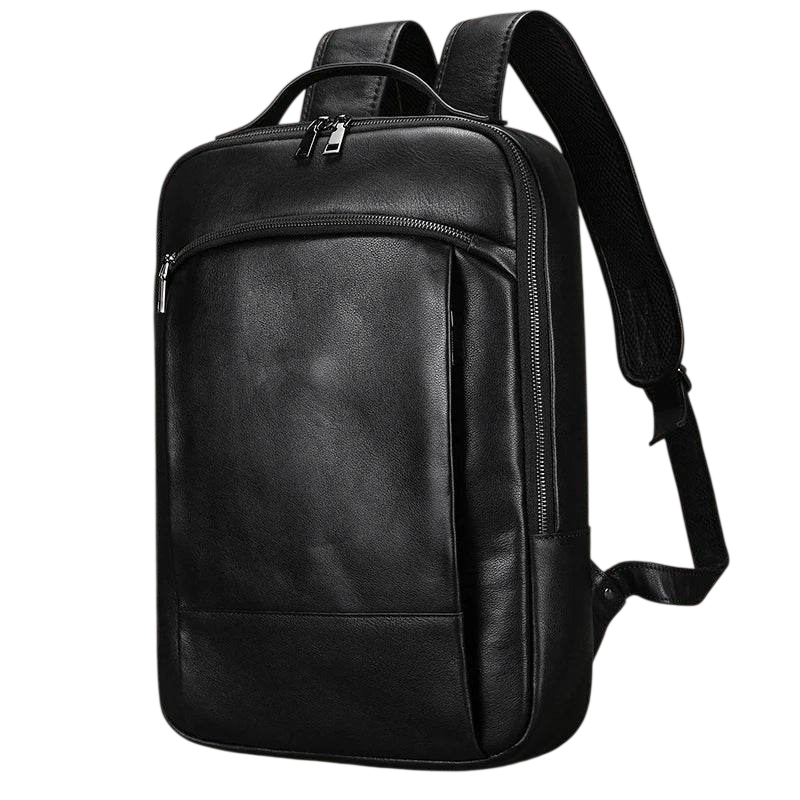 Unique Designer Leather Beetle Style Backpack for Men