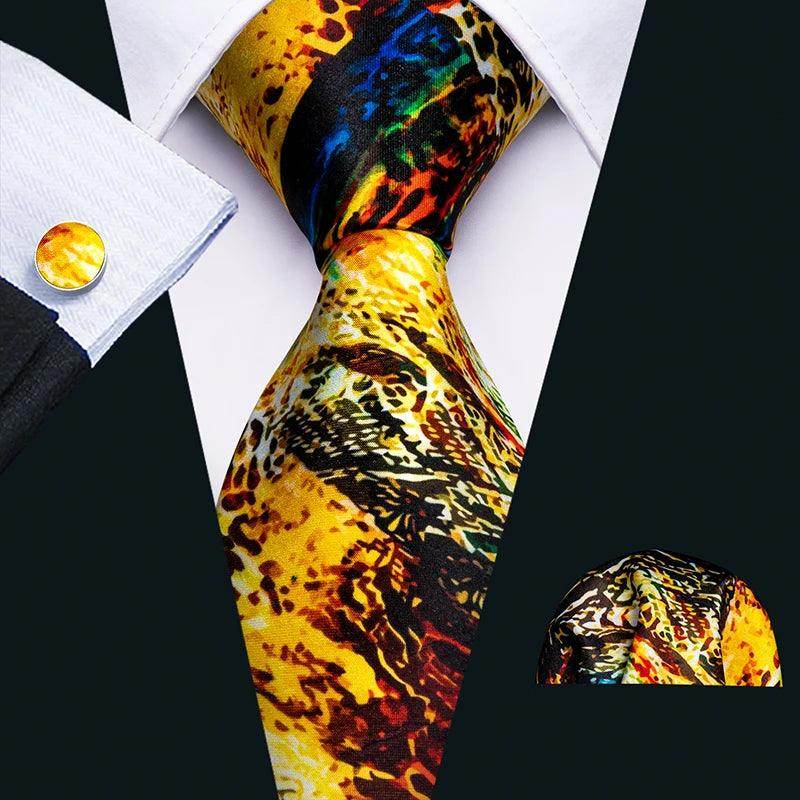 VacationGrabs unique necktie designs featuring vibrant colors and bold patterns for stylish formal wear