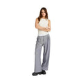 Emory Park unique waistband pants in gray with a stylish wide-leg design for a modern look