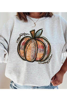 Color Bear unisex fall sweatshirt featuring a stylish pumpkin graphic for cozy autumn wear