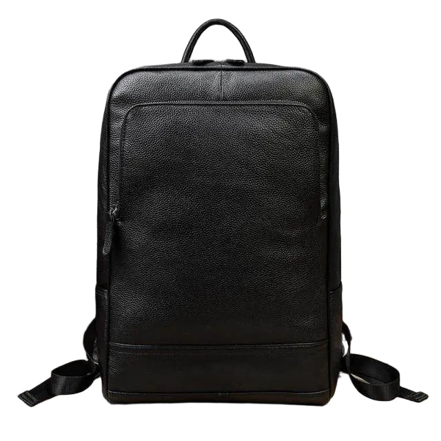 Stylish unisex leather backpacks with a sleek design, ideal for travel and daily use