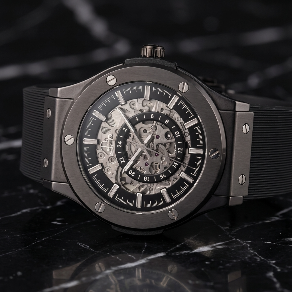 Men's Dapper watch, stainless steel, stylish and durable