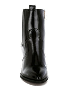 Rag Company sleek vacation boots in glossy black with a modern design for stylish outings