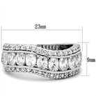 Stunning women's ring featuring sparkling stones, perfect as vacation jewelry for women