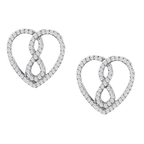 Vacation Jewelry for Women: Heart-Shaped Earrings by