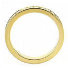 Elegant gold ring featuring a smooth finish, perfect as vacation jewelry for women
