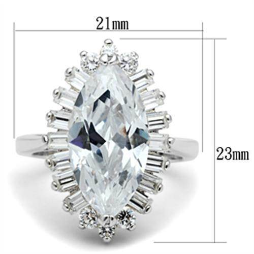 Stunning women's ring with large oval crystal surrounded by small gems, ideal vacation jewelry for women