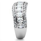 Shiny women's ring featuring sparkling stones, perfect vacation jewelry for women to enhance any outfit