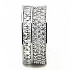 Elegant vacation jewelry rings for women featuring sparkling cubic zirconia in silver settings