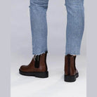 Fortune Dynamic vacation leather boots with elastic side panels for easy wear and stylish comfort