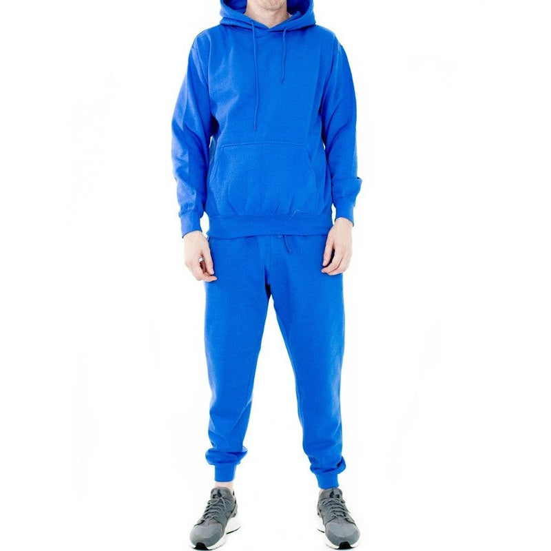 Generation XYZ men's outfit set in blue featuring hoodie and joggers perfect vacation loungewear for men and women
