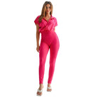 Pink VacationGrabs women's jumpsuit, perfect for a stylish vacation outfit jumpsuit.