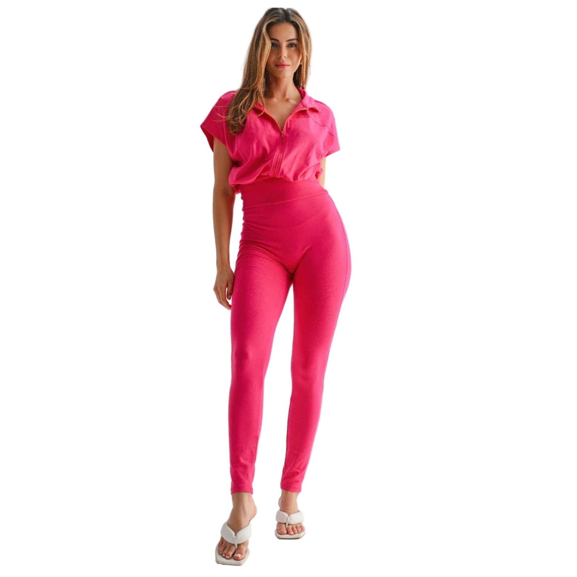 Pink VacationGrabs women's jumpsuit, perfect for a stylish vacation outfit jumpsuit.
