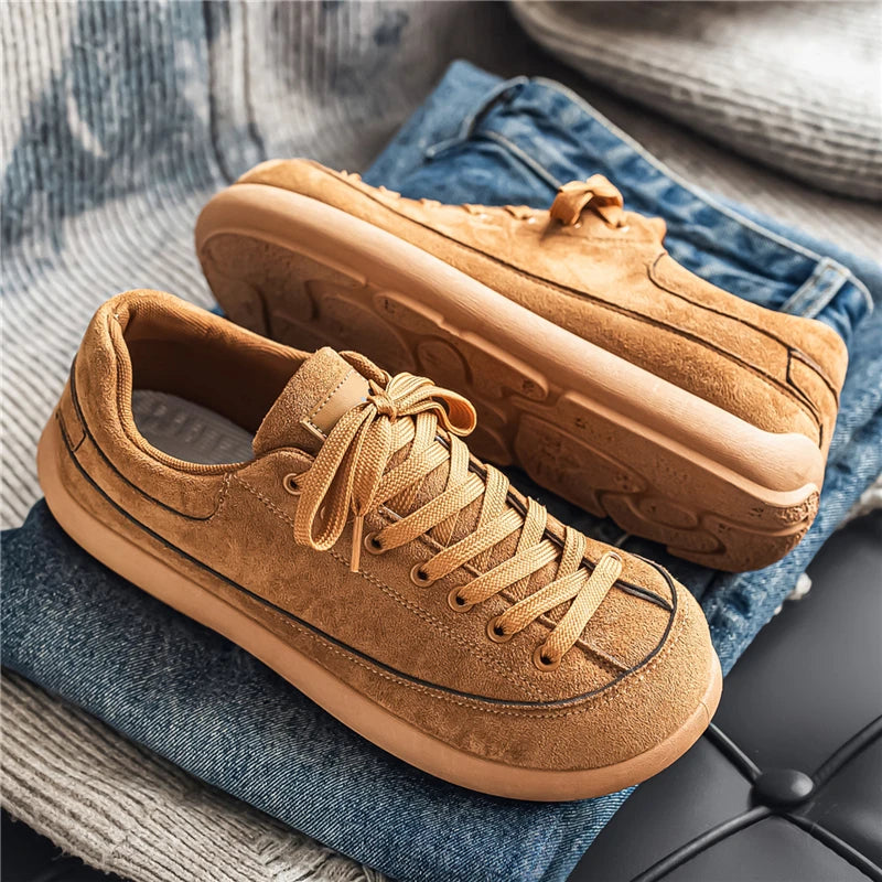 Men's lightweight tan shoes, perfect for vacation quality comfort