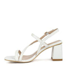 Rag Company vacation ready sandals white with stylish block heel for comfortable summer wear