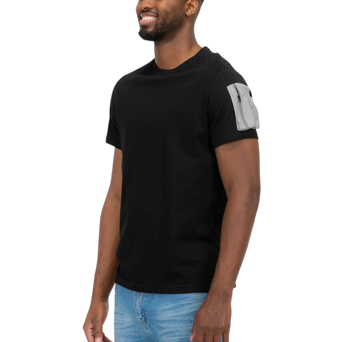 VacationGrabs Vacation Style Black Tee for Men