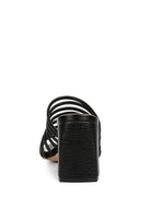 Rag Company Women's Heels with Strappy Design, Perfect for Vacation Style Sandals