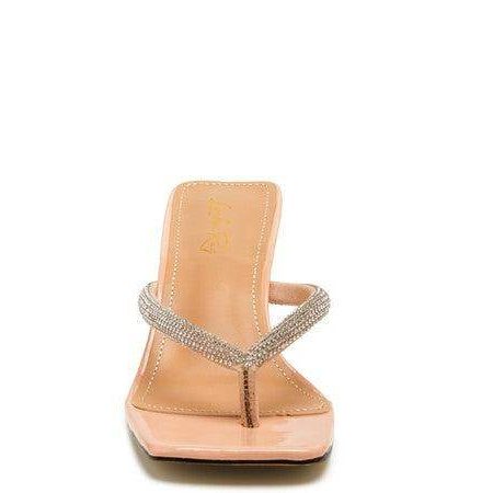 Rag Company Vacation Style Sandals with a Sleek Design and Sparkling Strap for Elegant Summer Looks
