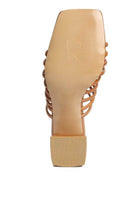 Rag Company women's vacation style sandals with stylish strappy design and comfortable heel