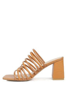 Rag Company Women's Heels with Strappy Design, perfect for vacation style sandals