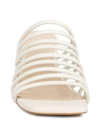 Rag Company women's vacation style sandals with stylish strappy design in neutral tones