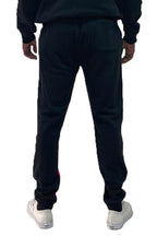 Men's VacationGrabs joggers in black, perfect for a casual look with vacation style sweatpants appeal