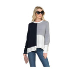 Andante USA Women's Color Block Shirt, a stylish option for vacation style tops
