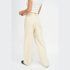 Emory Park vacation style wide pants in light beige, perfect for relaxed summer outings
