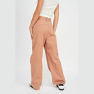 Emory Park Women's Vacation Style Wide Pants in Soft Pink with Flowy Design and Comfortable Fit
