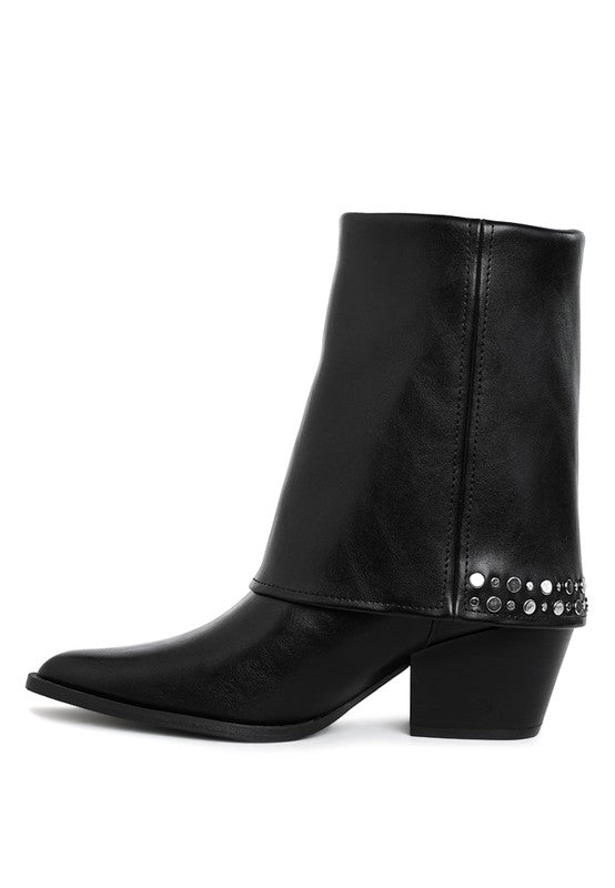 Rag Company Women's Ankle Boots in Black, stylish and unique vacation worthy footwear for any occasion