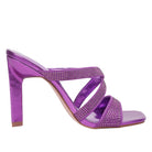 London Rag International Purple Heels with Rhinestone Detail, perfect vacation worthy shoes and apparel