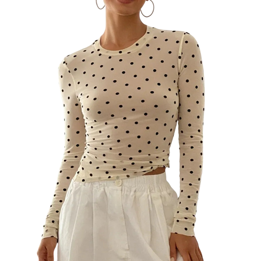 Women's Polka Dot Dress for Travel-Ready Style