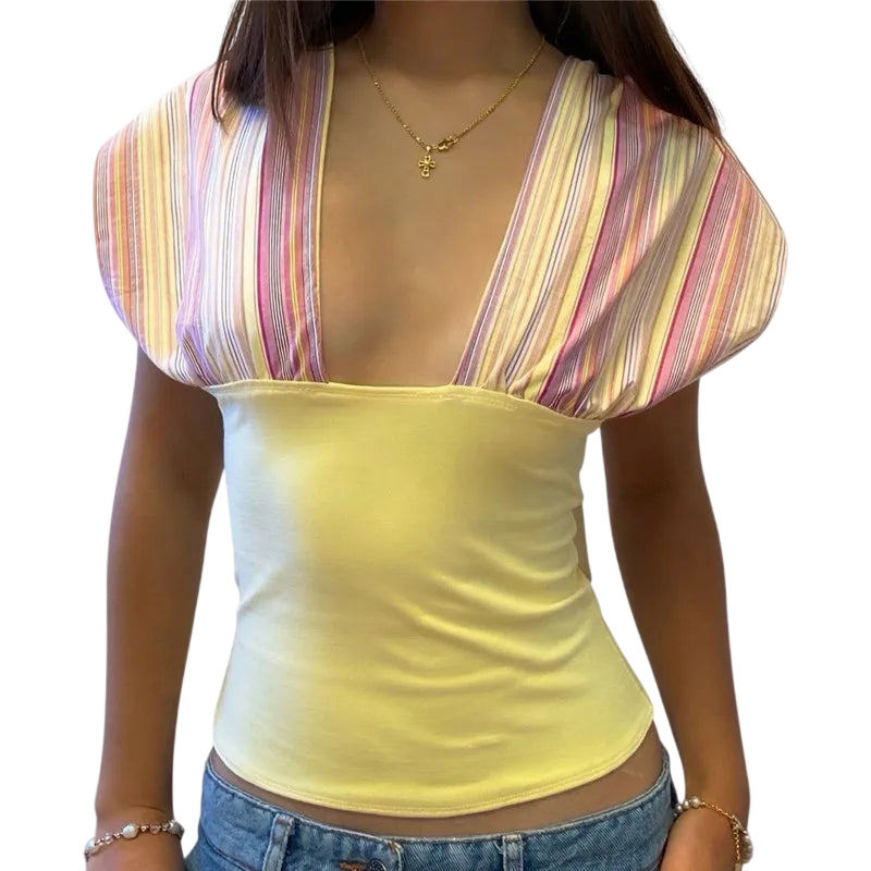 Polka Dot Crop Top for Trendy Vacation Outfits