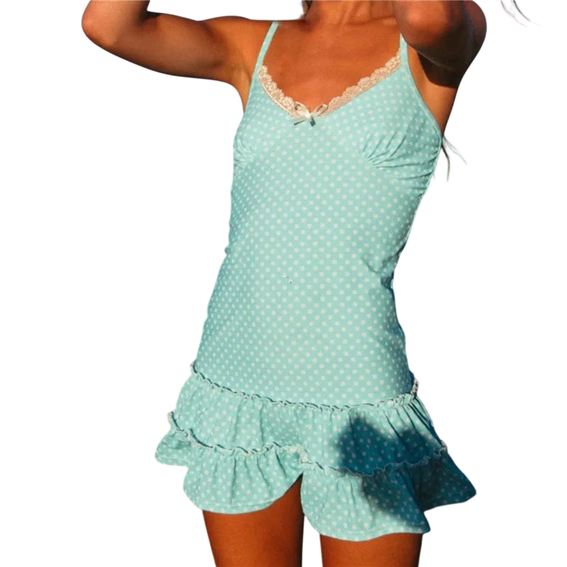 Chic Polka Dot Summer Dress for the Summer