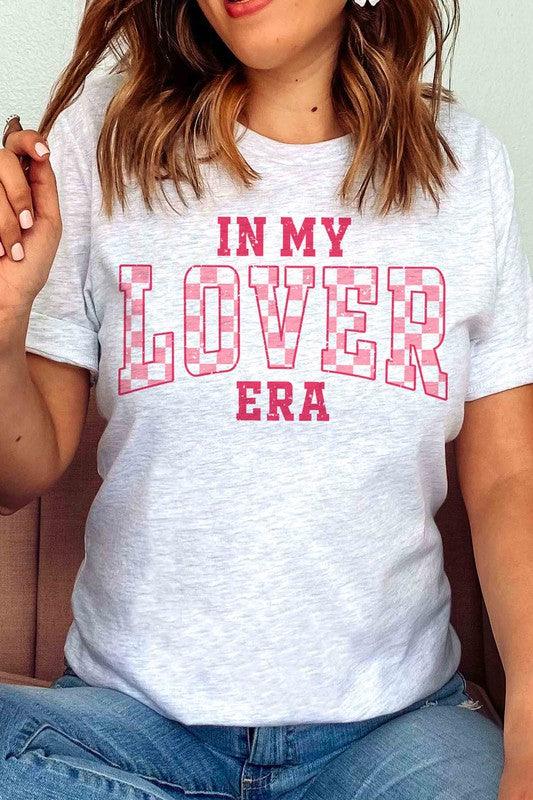 Women's Sweatshirts & Hoodies Valentine's Day Checkered In My Lover Era Graphic T-Shirt
