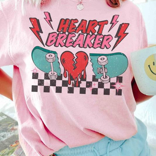 Women's Sweatshirts & Hoodies Valentine's Day Heartbreaker Graphic T-Shirt