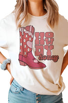 Women's Sweatshirts & Hoodies Valentine's Day Howdy Honey Graphic T-Shirt