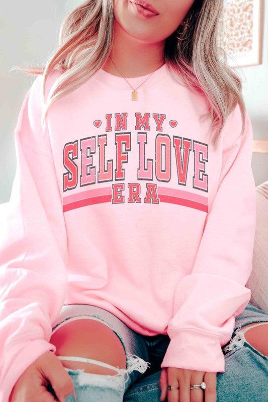 Women's Sweatshirts & Hoodies Valentine's Day In My Self Love Era Graphic Sweatshirt