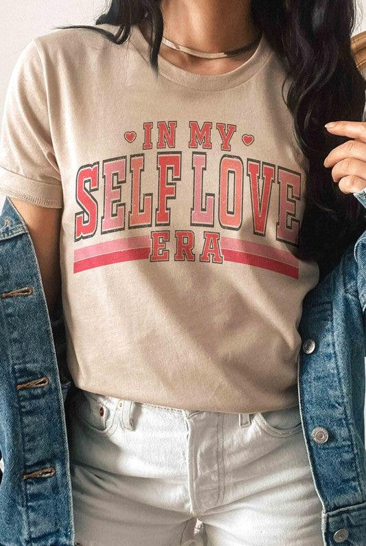 Women's Sweatshirts & Hoodies Valentine's Day In My Self Love Era Graphic T-Shirt