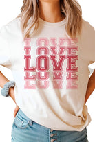 Women's Sweatshirts & Hoodies Valentine's Day Love Graphic T-Shirt