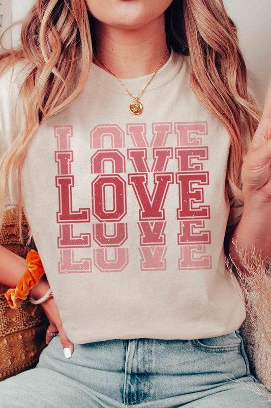 Women's Sweatshirts & Hoodies Valentine's Day Love Graphic T-Shirt
