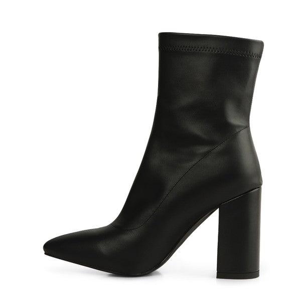 Women's Shoes - Boots Valeria Pointed Toe High Ankle Boots