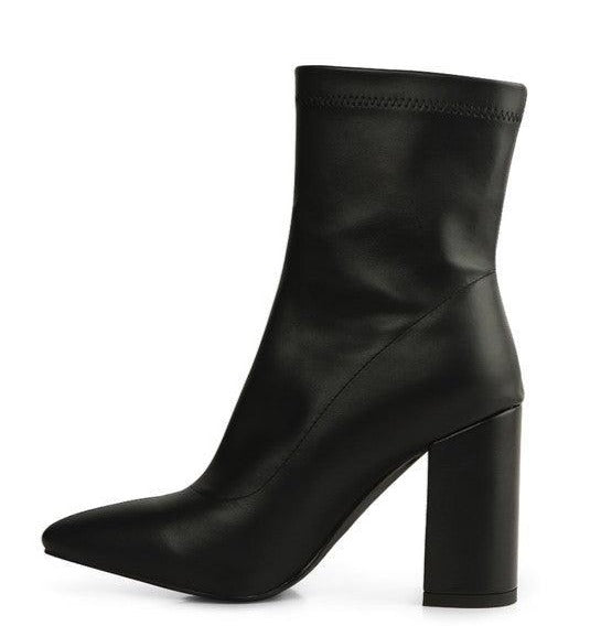 Women's Shoes - Boots Valeria Pointed Toe High Ankle Boots